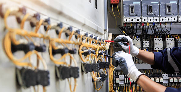 Professional Electrician technician working in Wrightstown, WI